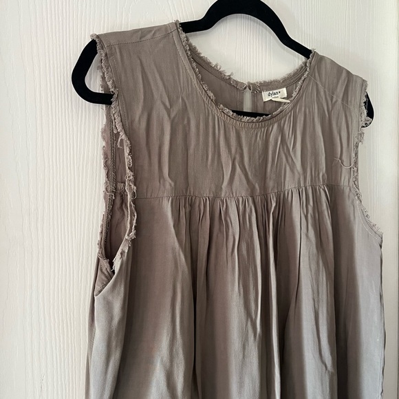 Dylan Sleeveless Brown Mini Dress - Picture 7 of 7